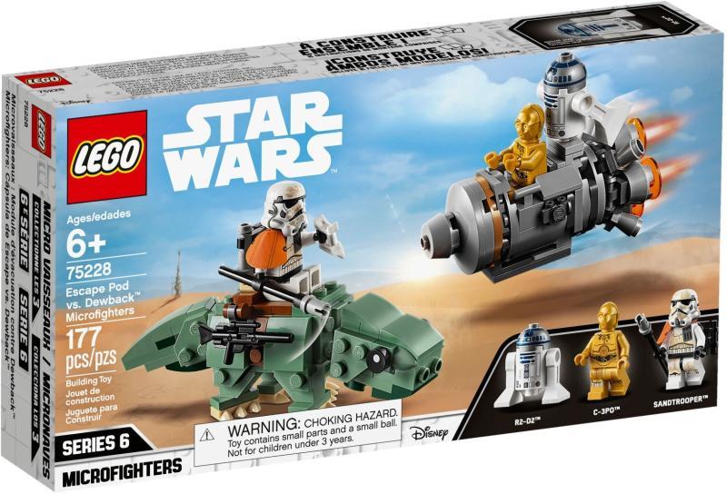 Vásárlás: LEGO® Star Wars™ - Mentőkabin a Dewback ellen Microfighters  (75228) LEGO árak összehasonlítása, Star Wars Mentőkabin a Dewback ellen  Microfighters 75228 boltok