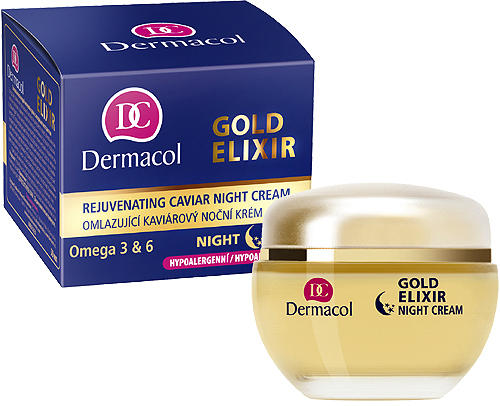 Gold Elixir éjszakai ránctalanító krém 50 ml