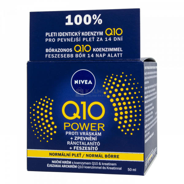 Q10 éjszakai ránctalanító krém érzékeny bőrre 50 ml