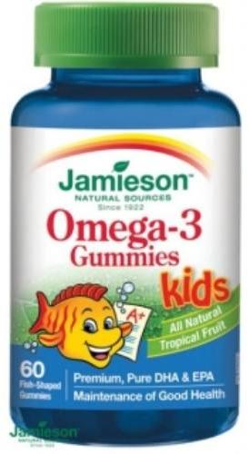 Vásárlás: Jamieson Omega-3 Gummies gumicukor gyerekeknek 60 db  Táplálékkiegészítő árak összehasonlítása, Omega 3 Gummies gumicukor  gyerekeknek 60 db boltok
