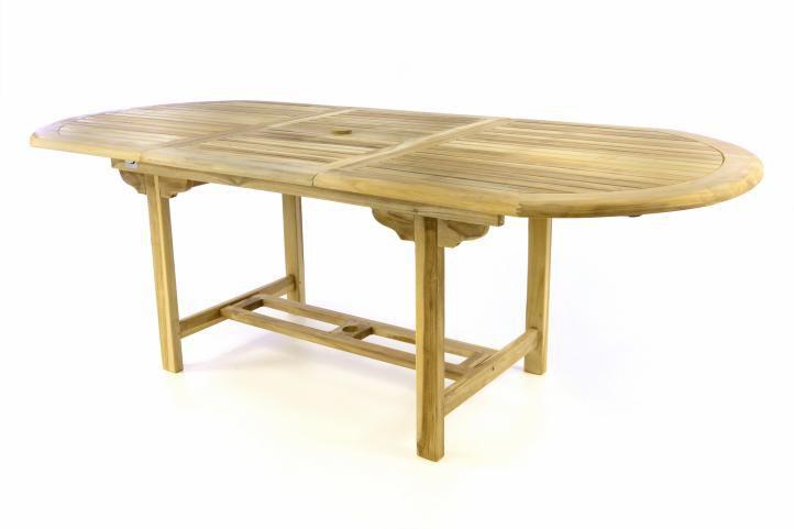 Vásárlás: divero Kerti nyújtható asztal tíkfából 170/230cm Kerti asztal  árak összehasonlítása, Kerti nyújtható asztal tíkfából 170 230 cm boltok