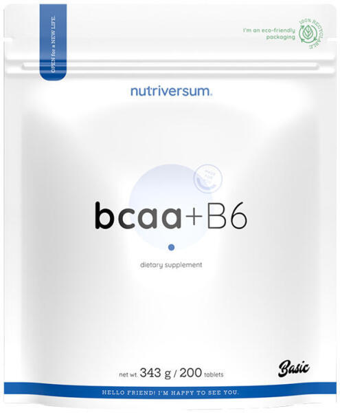 Basic - BCAA+B6 tabletta 200 db