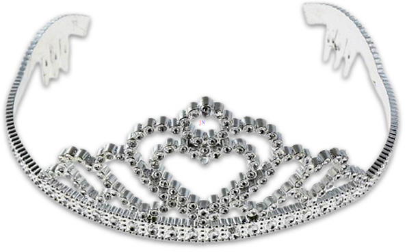 Ezüst tiara (DIAD1-NP)