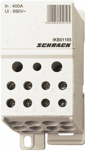Schrack Distribuitor monopolar 400A (IKB01185) (Doze de aparat si  accesorii) - Preturi