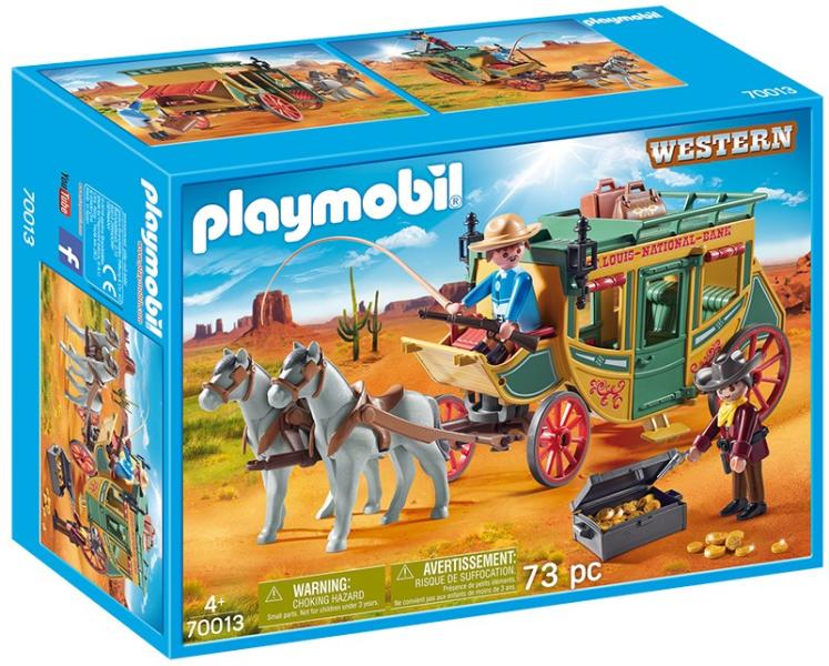 Vásárlás: Playmobil Western lovaskocsi (70013) Playmobil árak  összehasonlítása, Western lovaskocsi 70013 boltok