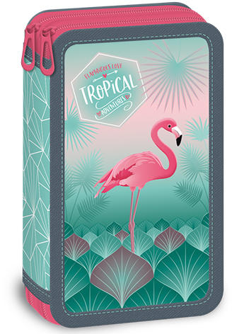 Vásárlás: Ars Una Pink Flamingo kétszintes tolltartó (95038681) Tolltartó  árak összehasonlítása, Pink Flamingo kétszintes tolltartó 95038681 boltok