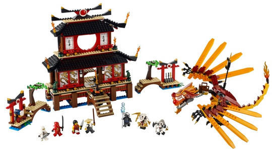 Vásárlás: LEGO® NINJAGO® - Tűztemplom (2507) LEGO árak összehasonlítása,  NINJAGO Tűztemplom 2507 boltok
