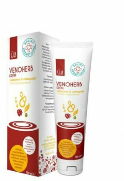 Bálint Kozmetikumok - Venoherb krém 100 ml