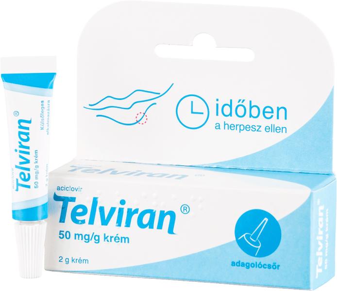 Telviran 50mg/g 2 g