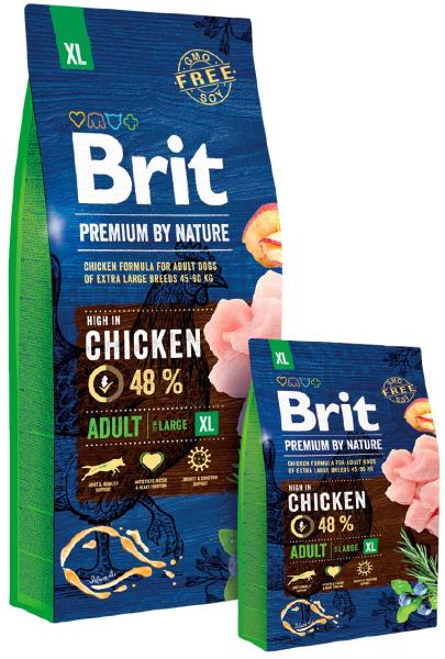Vásárlás: Brit Premium by Nature Adult Extra Large Adult Chicken 15 kg  Kutyatáp árak összehasonlítása,  PremiumbyNatureAdultExtraLargeAdultChicken15kg boltok