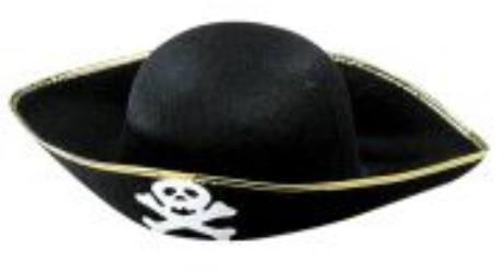 Vásárlás: Widmann Kalóz kalap (2484P) Jelmez kiegészítő árak  összehasonlítása, Kalóz kalap 2484 P boltok
