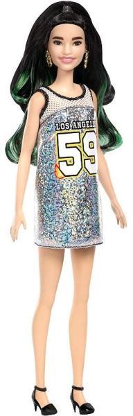 Vásárlás: Mattel Barbie Fashionistas - Fekete hajú baba csillogó ruhában  (FXL50) Barbie baba árak összehasonlítása, Barbie Fashionistas Fekete hajú  baba csillogó ruhában FXL 50 boltok