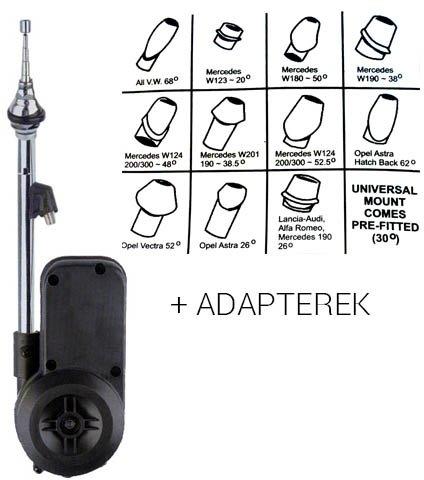 Bottari 18732 Antenna per Tetto 36 Cm, Inclinazione 0-50