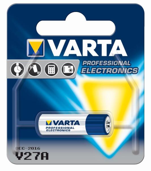 Vásárlás: VARTA professional távirányító elem 12V V27A. LR27 Központi zár  árak összehasonlítása, professional távirányító elem 12 V V 27 A LR 27  boltok