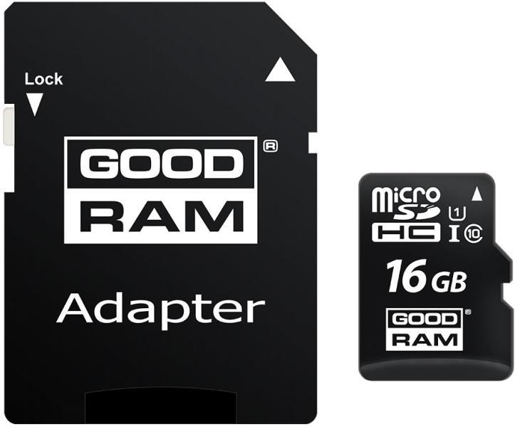 GOODRAM microSDHC 16GB C10/UHS-I M1AA-0160R12 (Card memorie) - Preturi