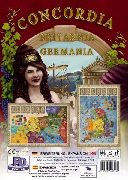 Concordia: Britannia & Germania társasjáték kiegészítő