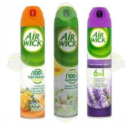 Air Wick Odorizant de camera Airwick Spray 300 ml, diverse arome (AW20240) ( Parfum de camere) - Preturi