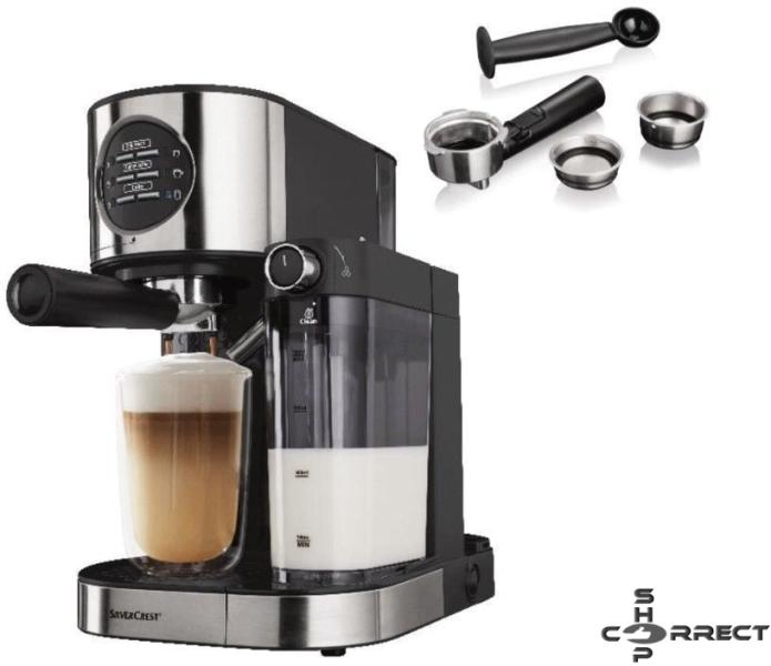 Vásárlás: SilverCrest SEMM 1470 A1 Eszpresszó kávéfőző árak  összehasonlítása, SEMM 1470 A 1 boltok