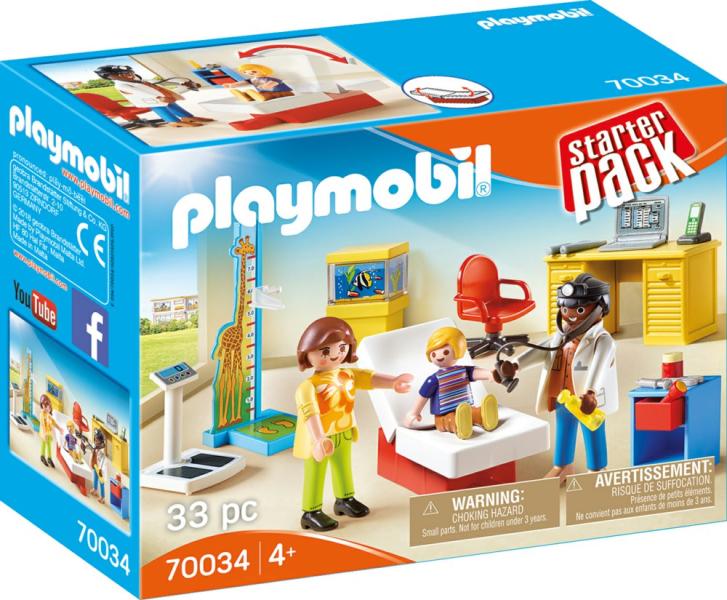Vásárlás: Playmobil Gyermekorvos (70034) Playmobil árak összehasonlítása,  Gyermekorvos 70034 boltok