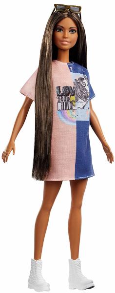 Vásárlás: Mattel Barbie - Fashionistas - Barna hosszú hajú baba Barbie baba  árak összehasonlítása, Barbie Fashionistas Barna hosszú hajú baba boltok