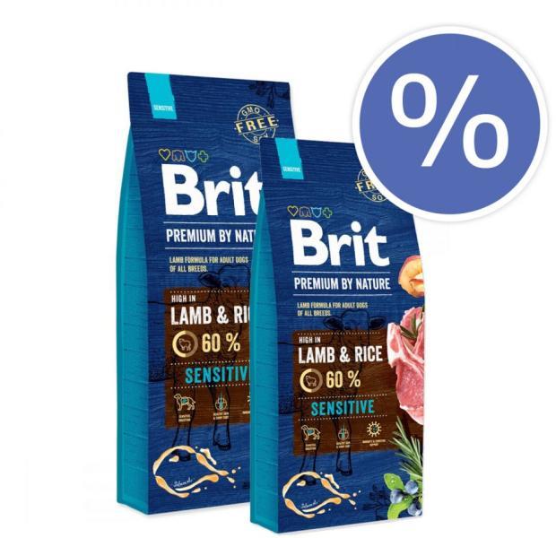 Brit Premium by Nature Sensitive Lamb 2x15 kg (Hrana pentru caini) - Preturi