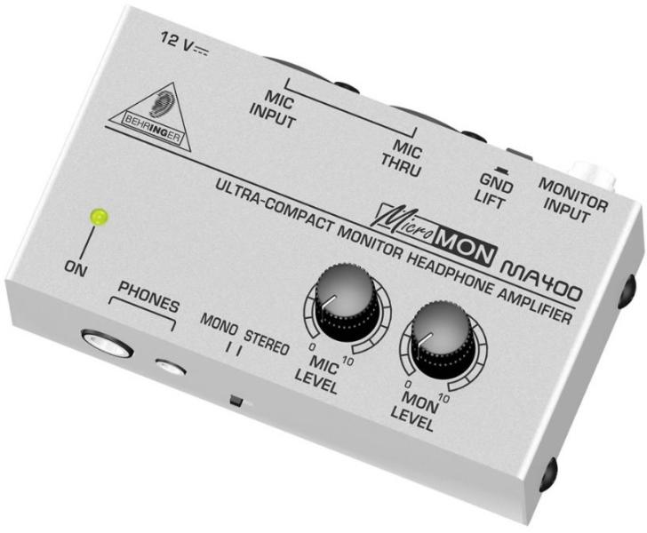 Vásárlás: BEHRINGER Micromon Ma400 Fejhallgató erősítő árak  összehasonlítása, Micromon Ma 400 boltok