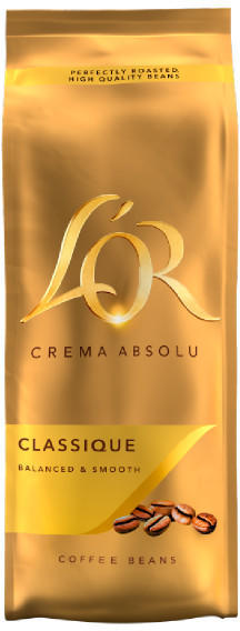 Vásárlás: L'OR Crema Absolu Classique szemes 500 g Kávé, kávépor árak  összehasonlítása, CremaAbsoluClassiqueszemes500g boltok