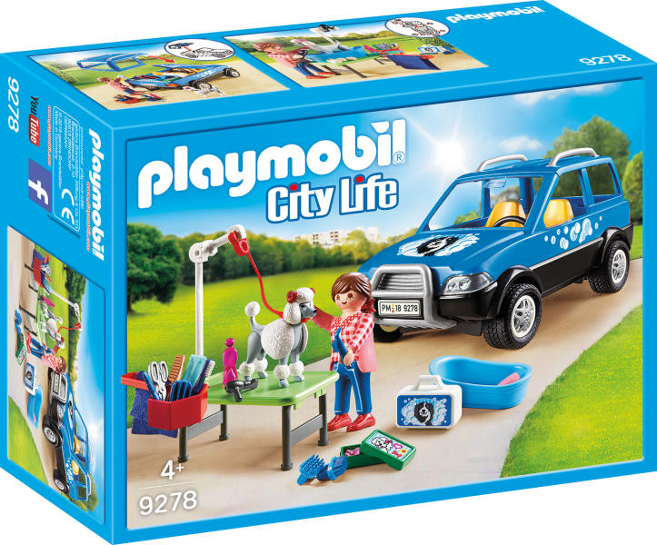 Playmobil Salon mobil pentru ingrijire catei (9278) (Playmobil) - Preturi