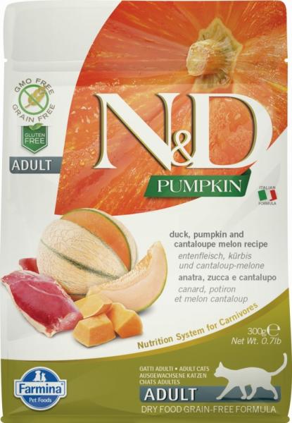 Cat duck & pumpkin 300 g