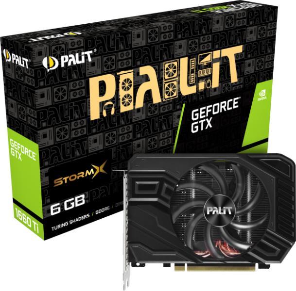 Palit GeForce GTX 1660 Ti STORMX 6GB GDDR6 192bit  (NE6166T018J9-161F/471063627-0475) Видео карти Цени, оферти и мнения,  списък с магазини