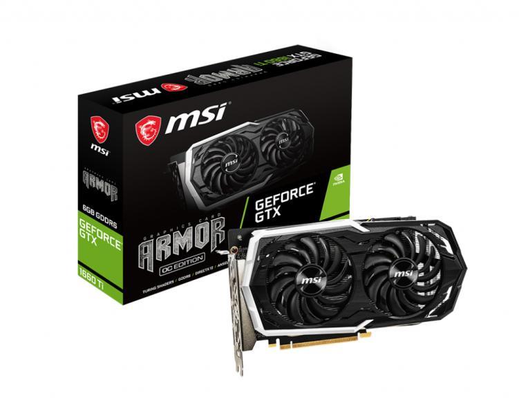 Vásárlás: MSI GeForce GTX 1660 Ti ARMOR OC 6GB DDR6 (GTX 1660 Ti ARMOR OC 6G)  Videokártya - Árukereső.hu