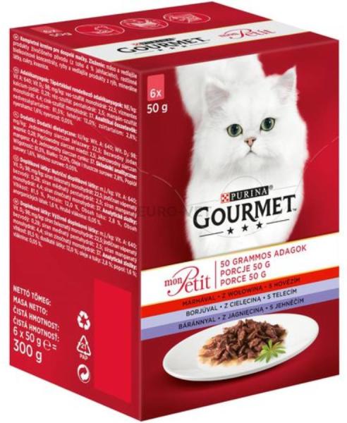 Mon Petit beef, veal & lamb 6x50 g