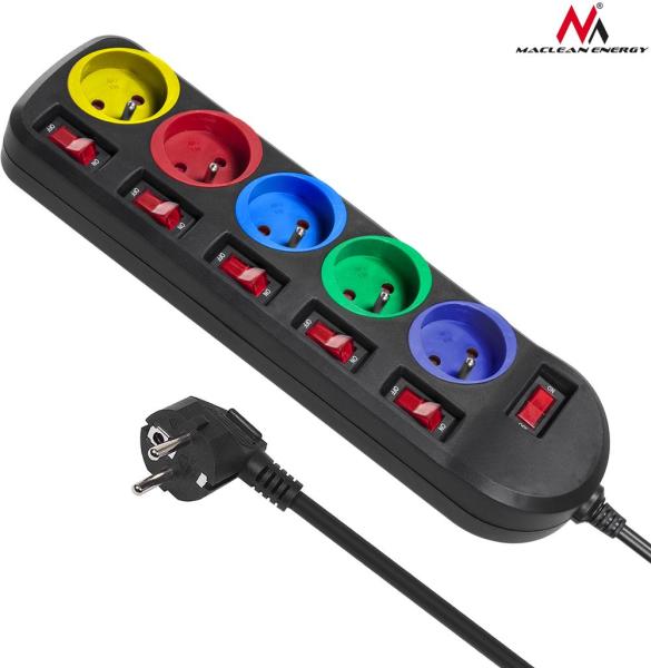 5 Plug 1.5 m Switch (MCE204M)