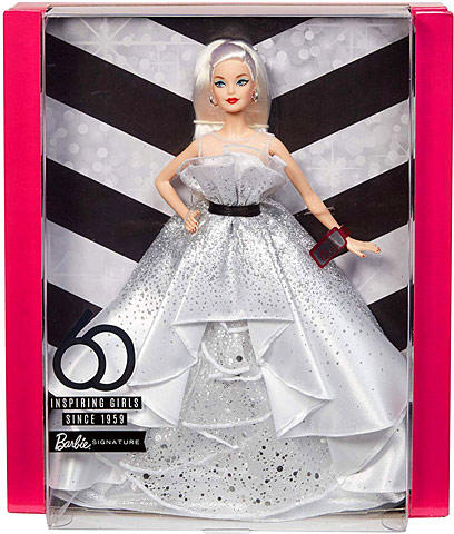 Vásárlás: Mattel Barbie - 60. Évfordulós baba (FXD88) Barbie baba árak  összehasonlítása, Barbie 60 Évfordulós baba FXD 88 boltok