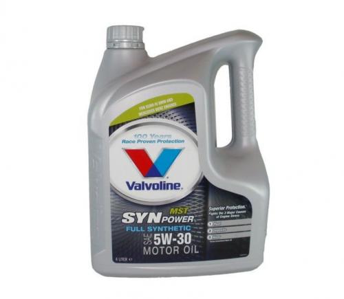 Synthetisches Motoröl VALVOLINE SYNPOWER MST C4 5W30 Motoröl 5 Liter - Hochleistungsvollsynthétique SYNPOWER Motoröl 5W30