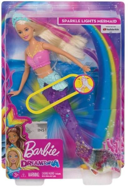 Vásárlás: Mattel Barbie - Dreamtopia - Úszó varázssellő - rózsaszín-szőke  hajú (GFL82) Barbie baba árak összehasonlítása, Barbie Dreamtopia Úszó  varázssellő rózsaszín szőke hajú GFL 82 boltok