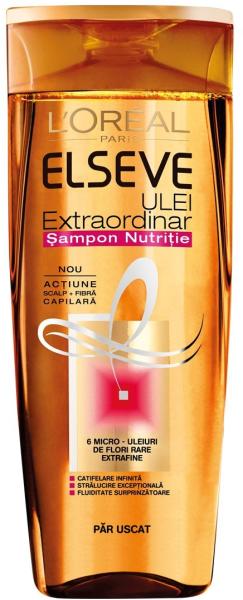 L'Oréal L Oreal Elseve Sampon, 250 ml, Ulei Extraordinar pentru par uscat  (Sampon) - Preturi