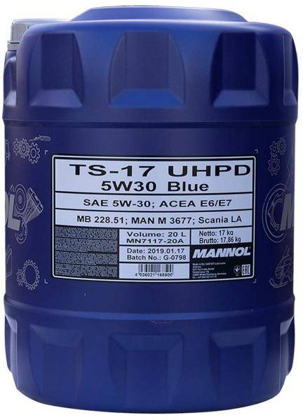 7117-20 5W-30 20 l