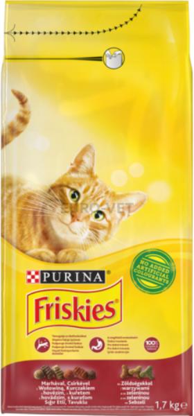 Dry Cat beef, chicken & vegetables 1,7 kg
