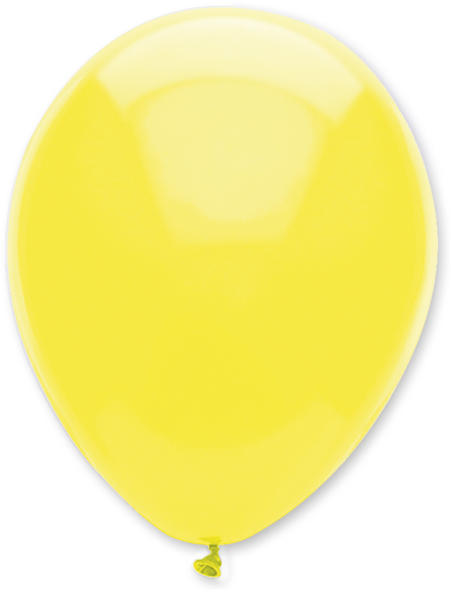 Lufi, latex, d30 50 db, Citromsárga (G103)