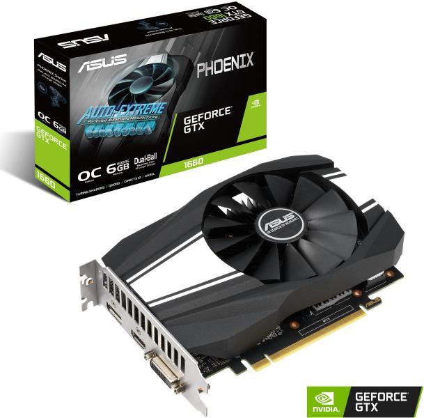 Vásárlás: ASUS GeForce GTX 1660 Phoenix OC 6GB GDDR5 (PH-GTX1660-O6G/90YV0CU0-M0NA00)  Videokártya - Árukereső.hu