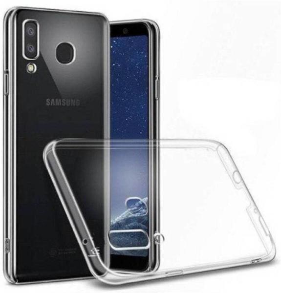 Telefontok Samsung Galaxy A50 - átlátszó szilikon tok