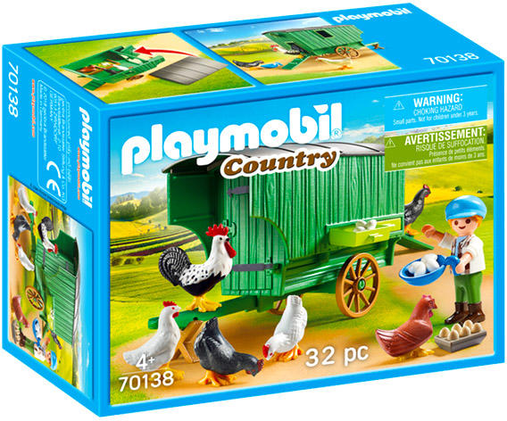 Playmobil Coteţ de păsări mobil (70138) (Playmobil) - Preturi