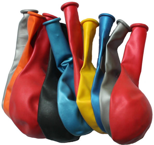 Lufi (metál) 10 db/cs, 32cm