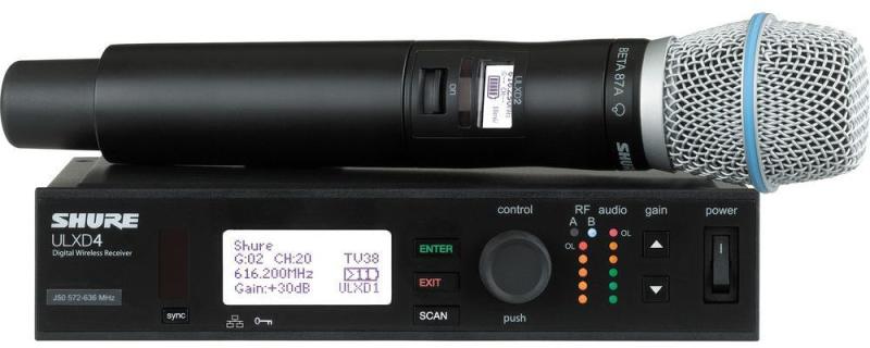Shure ULXD4/BETA87A (Microfon) - Preturi