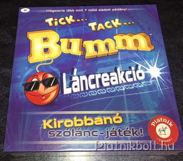 Vásárlás: Piatnik Tick... Tack... Bumm - Láncreakció kiadás (756993)  Társasjáték árak összehasonlítása, Tick Tack Bumm Láncreakció kiadás 756993  boltok