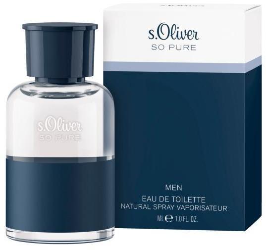 s.Oliver So Pure Men EDT 30ml parfüm vásárlás, olcsó s.Oliver So Pure Men  EDT 30ml parfüm árak, akciók