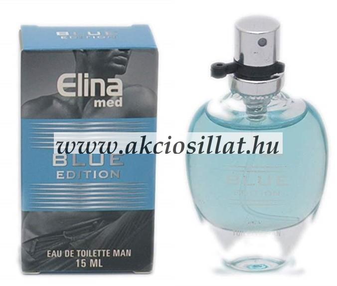 Elina Med Blue Edition EDT 15 ml parfüm vásárlás, olcsó Elina Med Blue  Edition EDT 15 ml parfüm árak, akciók