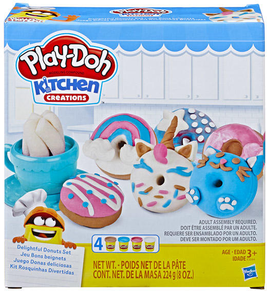 Vásárlás: Hasbro Play-Doh: Falnivaló fánkok gyurmaszett (E3344) Gyurma,  agyag árak összehasonlítása, Play Doh Falnivaló fánkok gyurmaszett E 3344  boltok