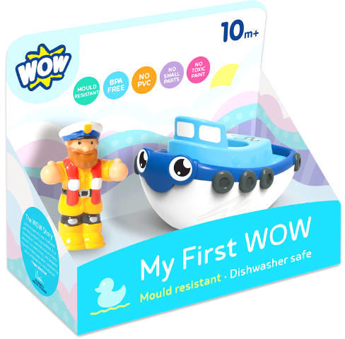 Vásárlás: WOW Toys Tim a vontatóhajó Babáknak szóló játék árak  összehasonlítása, Timavontatóhajó boltok